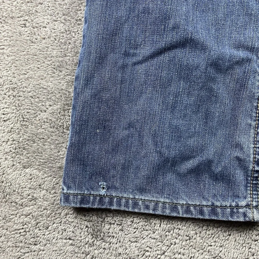 Vintage Levis 523 Straight Leg Jeans Mens 38X32 Blue Medium Wash USA 100% Cotton